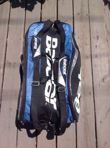 Babolat Team Tennis Dual Strap Backpack Bag. Blue and Black.6 Pack