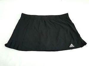 Adidas Climalite Black Tennis Skirt Skort Shorts Running Skirt Women's Sz XL