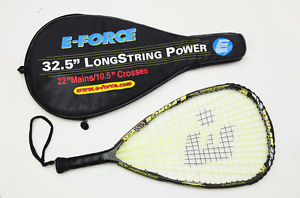 E-Force MLS Bedlam 32.5  Racquetball Racquet 22 Inch long String 150g