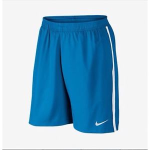 NEW Nike 9 Inch Court Photo Blue Tennis Shorts 2XL FEDERER NADAL 645045 406