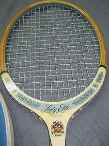 Vintage Lady Elite Tad Davis Tennis Racket "Minty"-WITH COVER-FREE SHIPPING!