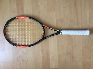 Wilson Burn 95 STRUNG - 4G  Grip 4 1/4 Tennis Racquet Kei Nishikori 16x20