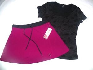 Womens Tennis Set NWT Alpine Design Skirt XS and NWOT Per Seption Top Small