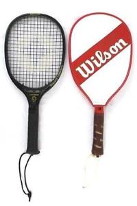 2: Racquetball Racket Wilson XS 3 15/16 Spalding 4 1/16 Graphite Composite