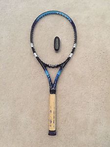 RARE 2001 Babolat "Swirly" Pure Drive Team Plus + 4 1/4 Racquet. Good Condition!