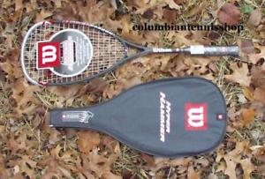 2 New Wilson Hyper Hammer 165G HH 165 Squash HH 165 Great Racquet orginal $150