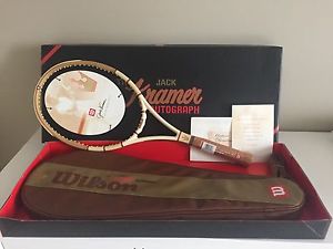 Wilson Jack Kramer Autograph Millennium Limited Edition Pro Staff L4 4 1/2