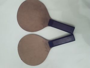 Pareja Palas Ping Pong vintage de madera Marca Slazenger Ltd.