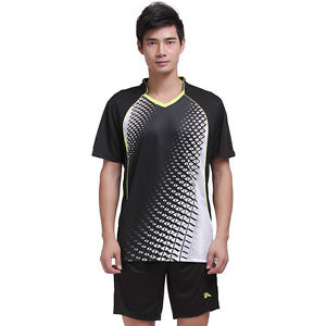 Men's Classical Badminton Jerseys Short Sleeve Shirt , Pants Tennis Sport wear
