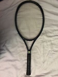 WILSON HAMMER 3.6 STRETCH OS 125  TENNIS RACQUET  4 3/8 (NEW WILSON STRINGS)