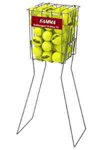 Gamma Hi-Rise 75 Tennis Ball Hopper SILVER