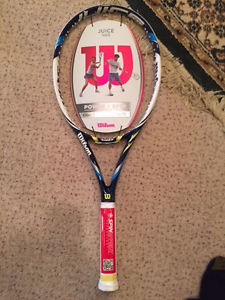 WILSON JUICE 100 S POWER SPIN  tennis racquet   4 1/2