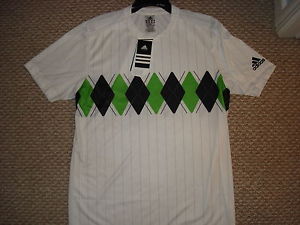 NWT Adidas Spezial Argyle ClimaLite Tennis Shirt V37418 Murray NEW Medium