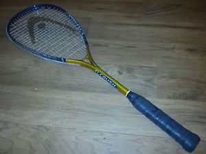 Head Ti. Crush 5200 Titanium Mesh Carbon Squash Racket Racquet MINT!