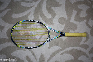 Wilson Juice 100L tennis racquet - Grip 4 1/8 - Hybrid strung