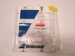 **NEW** LOT OF 2 TWELVE PACKS BABOLAT VS GRIP ORIGINAL OVERGRIP (WHITE) 24 TOTAL