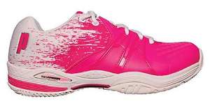 New Prince Warrior Lite Women"s Tennis Shoe pink white Size 8