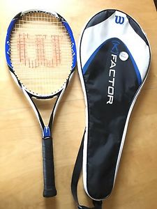 Wilson K Factor (k) Pro.Six 100 Pro Six 6 Tennis Racquet 4 3/8" Grip And Case