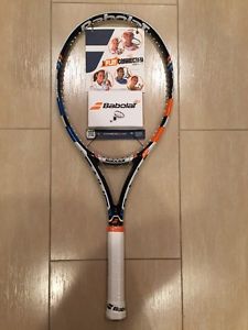 BRAND NEW BABOLAT PURE DRIVE LITE PLAY NEW UNSTRUNG 4 3/8 or No3