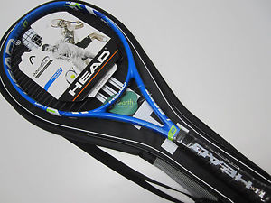 **NEW** HEAD INNEGRA IG LASER MP RACQUET (4 3/8) FACTORY PRE-STRUNG PLUS COVER!