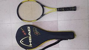 Head Andre Agassi Radical Limited Edition OS Tennis Racquet 4 1/2 '98 (wh case)