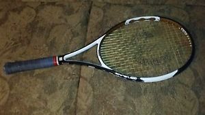 Wilson  Nblade  tennis racket  head size  105 sq in