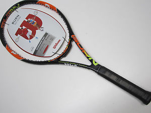 **NEW** WILSON BLX BURN 100 TEAM TENNIS RACQUET (4 1/4) FREE STRINGING!