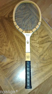 Wilson The Jack Kramer Autograph Vintage Wood Tennis Racquet 4-5/8 Medium