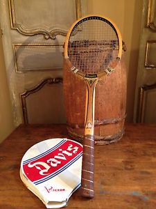 Vintage Tad Davis Professional Tennis Racket Imperial Deluxe Rare!