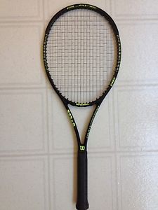 WILSON BLADE 98 (18X20)  2016  4 1/4 tennis racquet