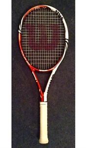 Wilson BLX Tour 95 Tennis Racquet Limited Edition Strung 4 & 1/4 Racket