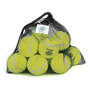 Pressureless Tennis Balls with Mesh Carrying Bag Sturdy & Durable Long Lastin...