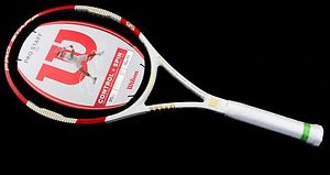 New WILSON Basalt Matrix HydroSorb Tour  Tennis Racquet Grip 4 3/8"