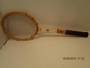 Jack Kramer Autograph Tennis Racquet Racket 41/4 L - VG Vintage Wood Made in USA