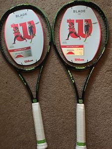 2 Brand New Wilson Blades 16x19 4 3/8 Grip Size