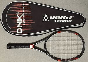 Volkl DNX 3 Oversize 110 tennis racquet 4 3/8 new strings + matching case