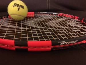 BABOLAT Tennis Racquet Racket PURE STRIKE TOUR 4 3/8 New Strings NXT