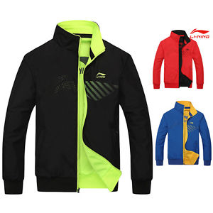 Li-Ning Men's clothes Sided wear Jackets Long-sleeved Outdoor sportswear coats