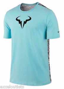 NWT! Nike Premier Rafa (Rafael Nadal) Crew Tee Men Sz L 688582 437 (#3247)