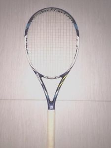 Wilson Juice 100L  Tennis Racquet 4 3/8" L3 Grip 16x18 Strung 9.8 oz c