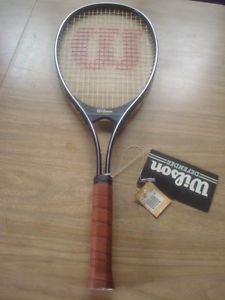 Brand New Vintage 1980s Wilson Defender Tennis Racket Racquet w/ tags 4 3/8