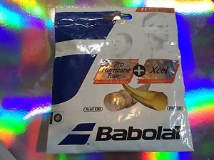 BABOLAT PRO HURRICANE TOUR 16 + XCEL 16 - hybrid string set - Authorized Dealer