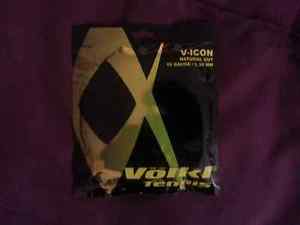 VOLKL V-1 CON 16 (1.30) NATURAL GUT TENNIS STRING .
