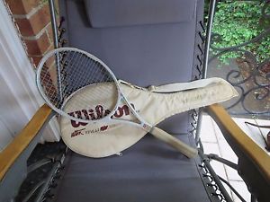 Wilson Ultra Graphite Kevlar Tennis Racquet with carrying case