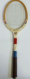 Vintage Roy Emerson Wood Tennis Racquet  (4-1/2) CHEMOLD Collectible Sports RARE