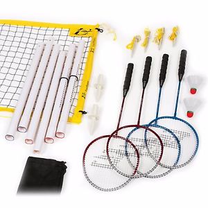 Badminton Set Bag Carry Sports Franklin Portable Net Outdoor Complete Pole Game