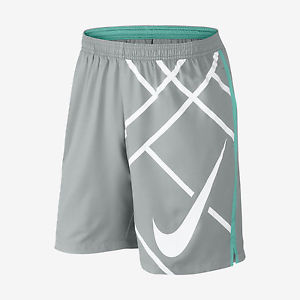 NIKE 9" COURT GRAPHIC MEN'S TENNIS SHORTS.