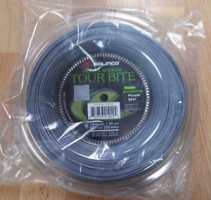 Solinco Tour Bite 19g Tennis Strings - New - 656 foot reel