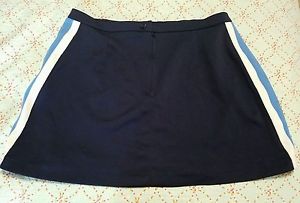 Women's 2XL GTM Sportswear Navy Tennis Athletic Skirt Running NWOT