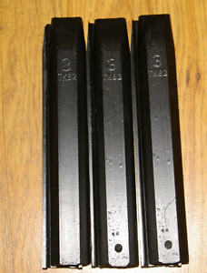 THREE (3) Head 4 3/8 TK82 tennis/grip pallets NEW